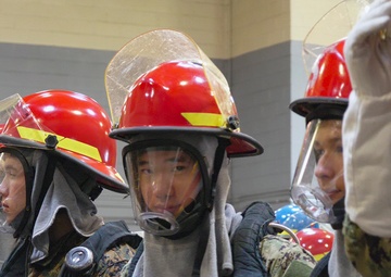 NROTC New Student Indoc - Firefighting