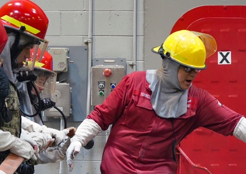 NROTC New Student Indoc - Firefighting