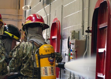 NROTC New Student Indoc - Firefighting