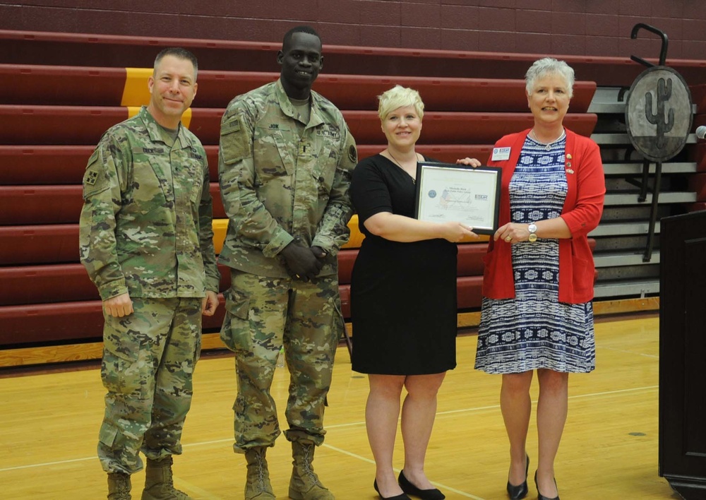 103rd Sustainment Command (Expeditionary) conducts Farewell Ceremony