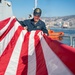 USS Michael Murphy Departs Valparaiso, Chile
