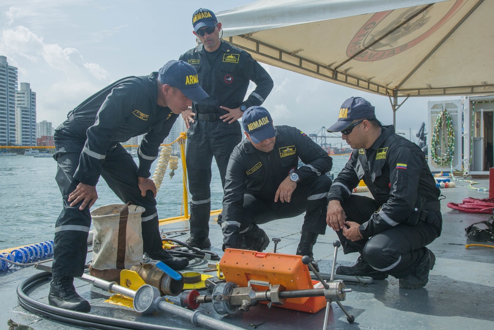 Navy Divers Strengthen Partnerships, On Land and Underwater!