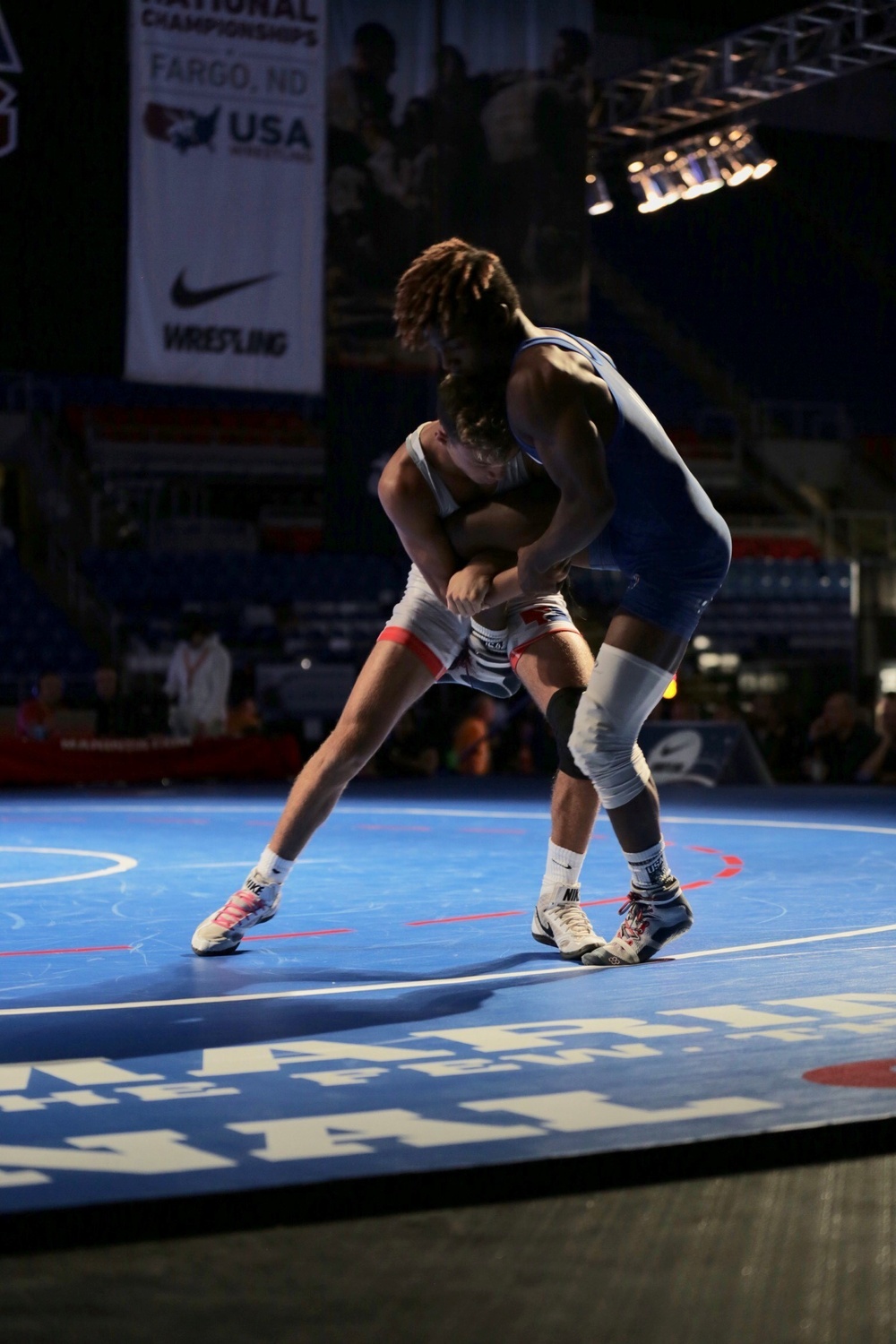 Marines support wrestlers at USMC National Championships