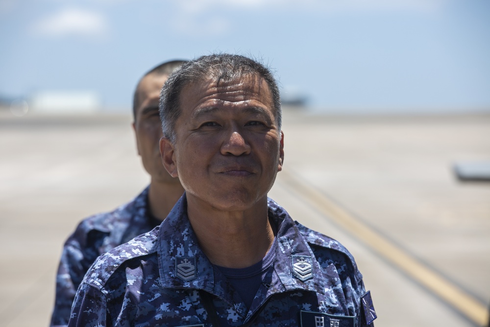 JMSDF Visits MCAS Futenma