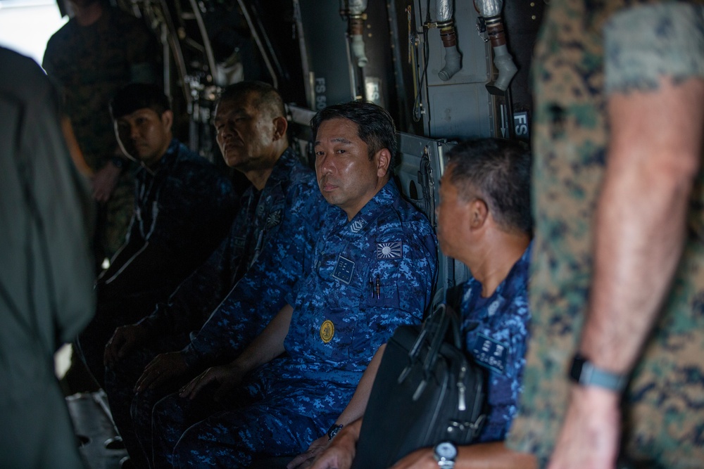 JMSDF Visits MCAS Futenma