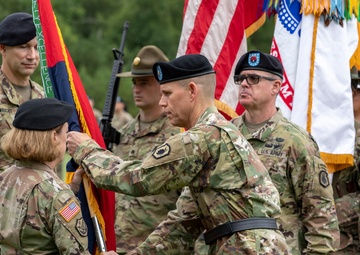 Brig. Gen. Miles Davis relinquishes command