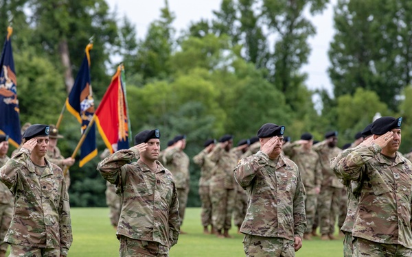 Army Reserve Soldiers at Fort Benning hold Change of Command Ceremony
