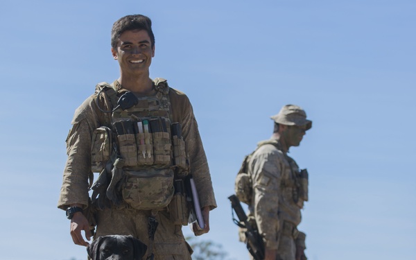 Iris the detector dog