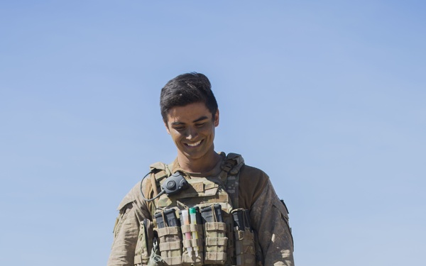 Iris the detector dog