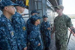 Sea Cadets visit Guam Commands