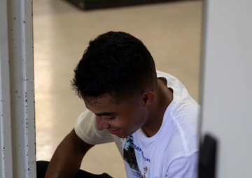 Cleaning up the Schools | CLB-4 Marines assist an AmerAsian School in Okinawa