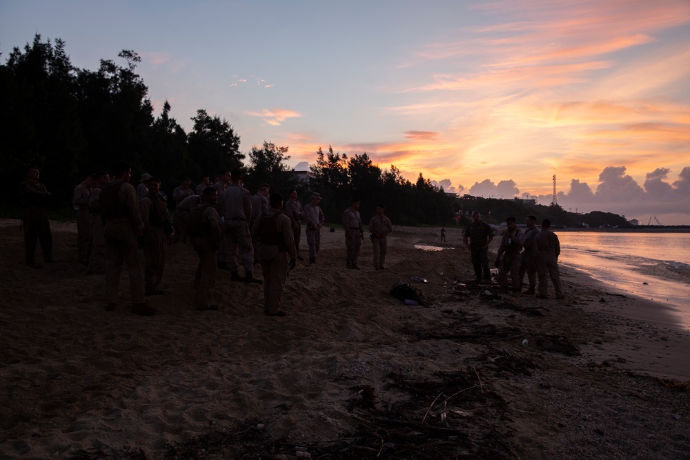 AAV shore to ship training
