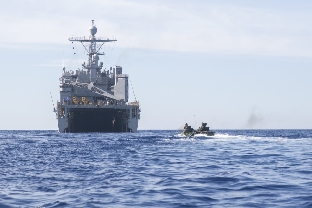 AAV shore to ship training