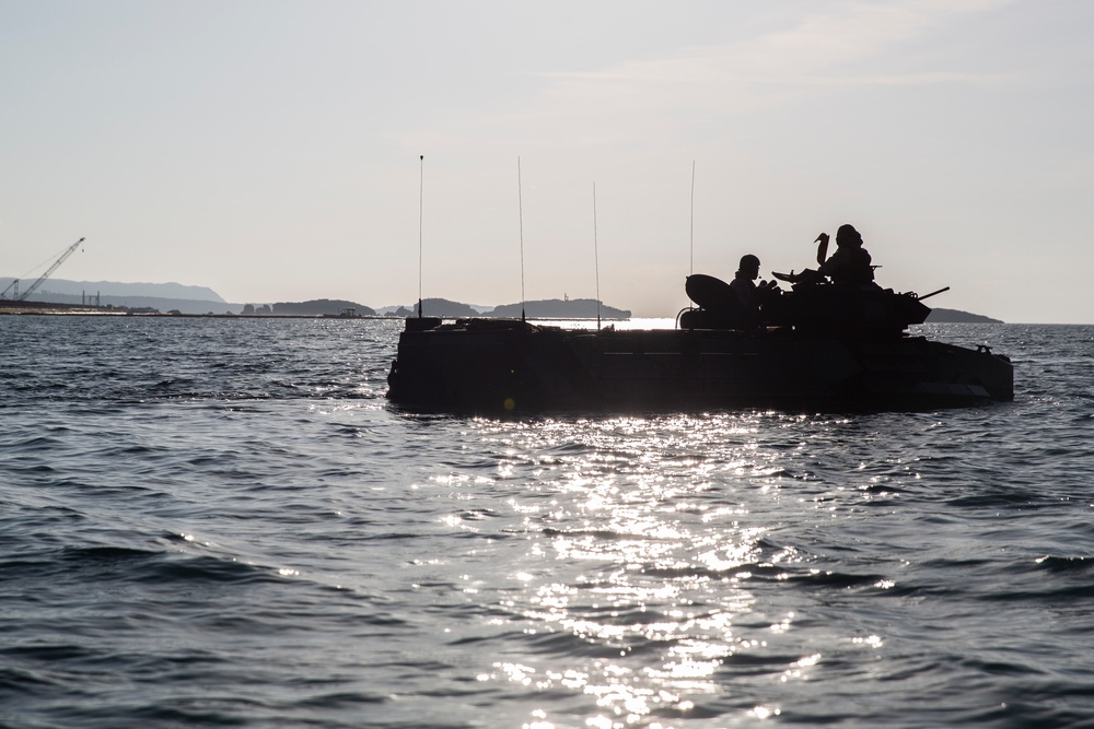 AAV shore to ship training