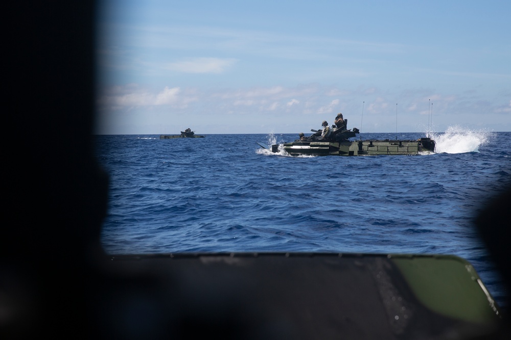 AAV shore to ship training