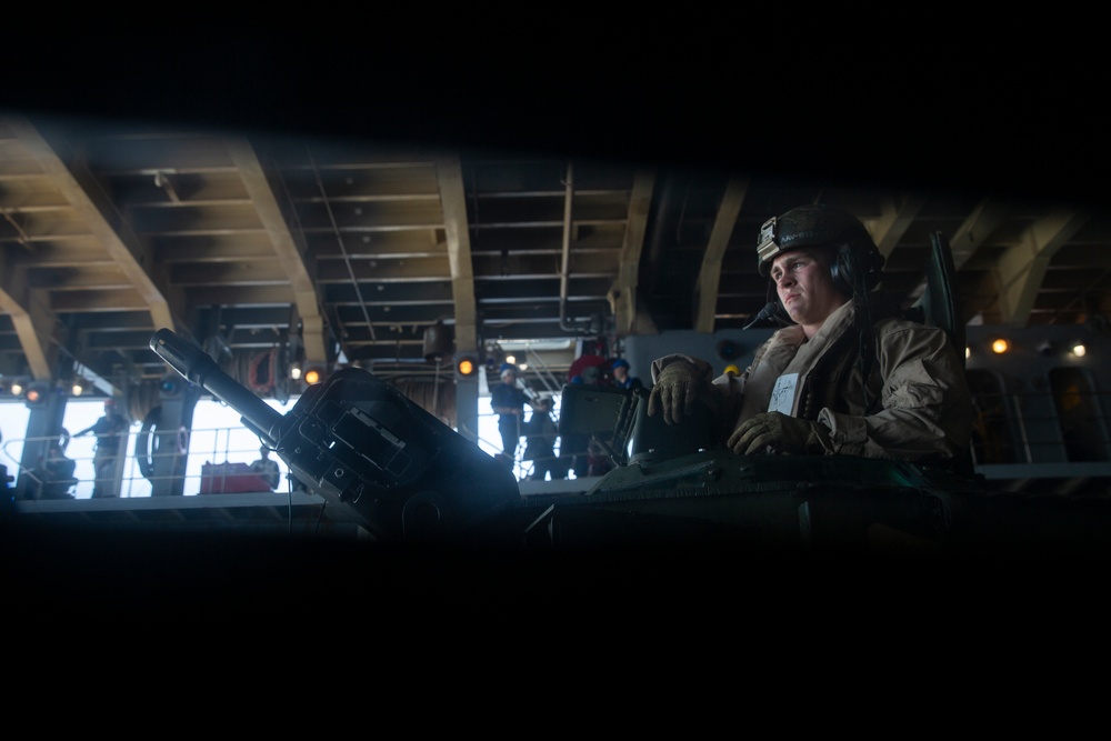 AAV shore to ship training