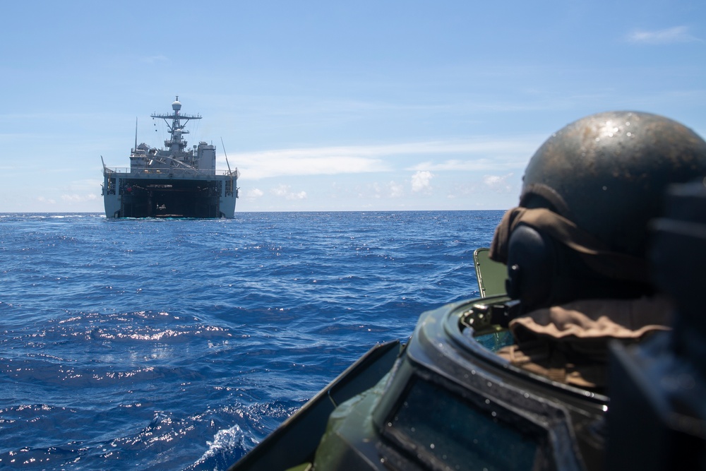 AAV shore to ship training