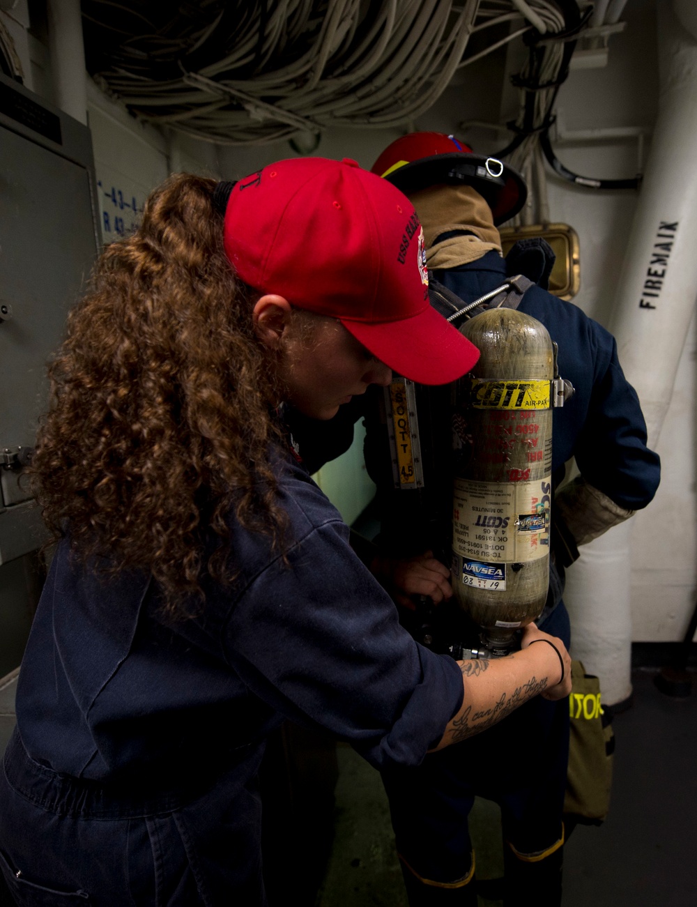 DCTT Drill Aboard USS Harpers Ferry