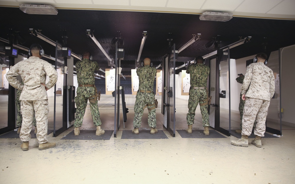 Fleet Marine Force Officer Program Pistol Range
