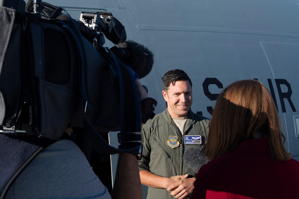 Local media travels aboard refueling mission for Talisman Sabre 19