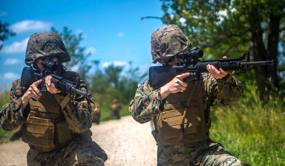 Reserve Marines conduct annual training at Joliet Army Training Area