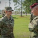 Maj. Gen. Brian J. McKiernan speaks with Capt. Heather Jebb