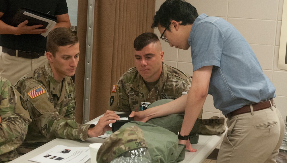 2-263rd Air Defense Artillery Battalion conducts Chemical Agent Detector Colorimetric Reader (CADCoR) assessment