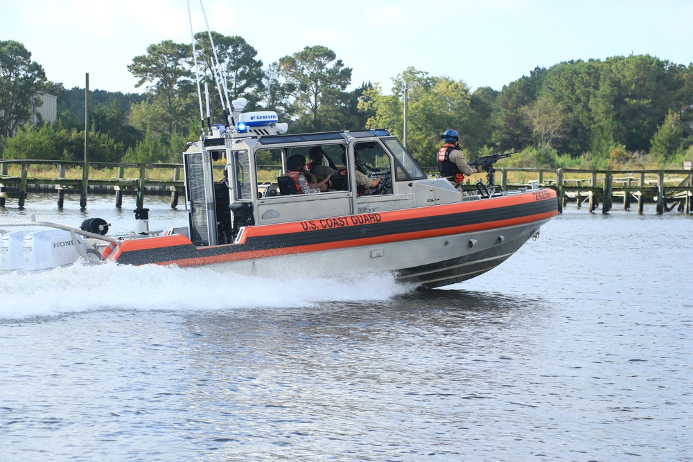 Coast Guard conducts expeditionary training to 1,500 students