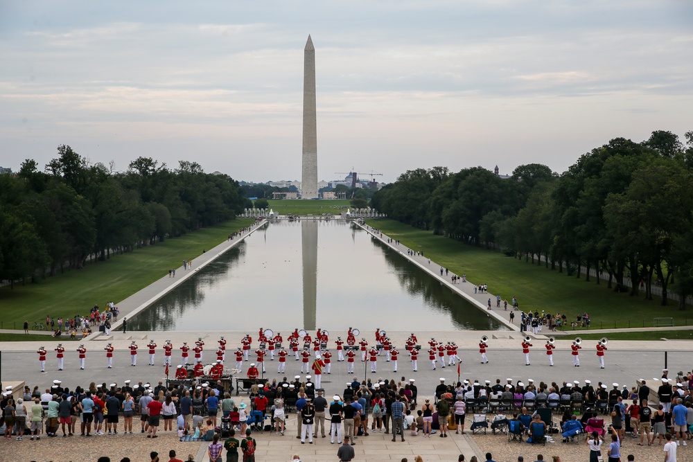 Marine Barracks Washington Tuesday Sunset Parade 07.16.2019