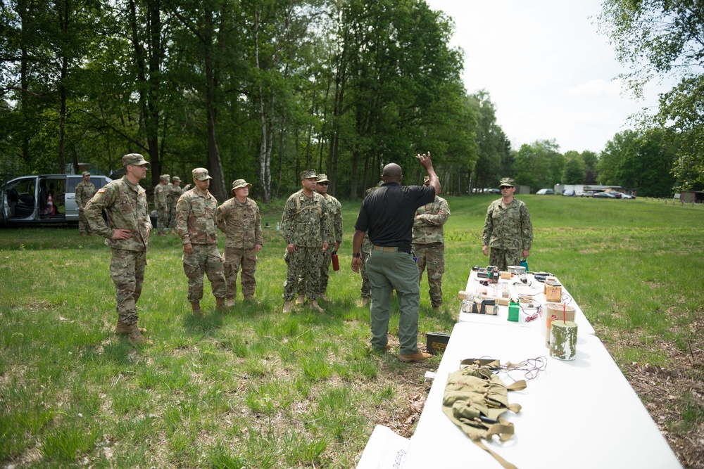 JFC Brunssum training in Geilenkirchen