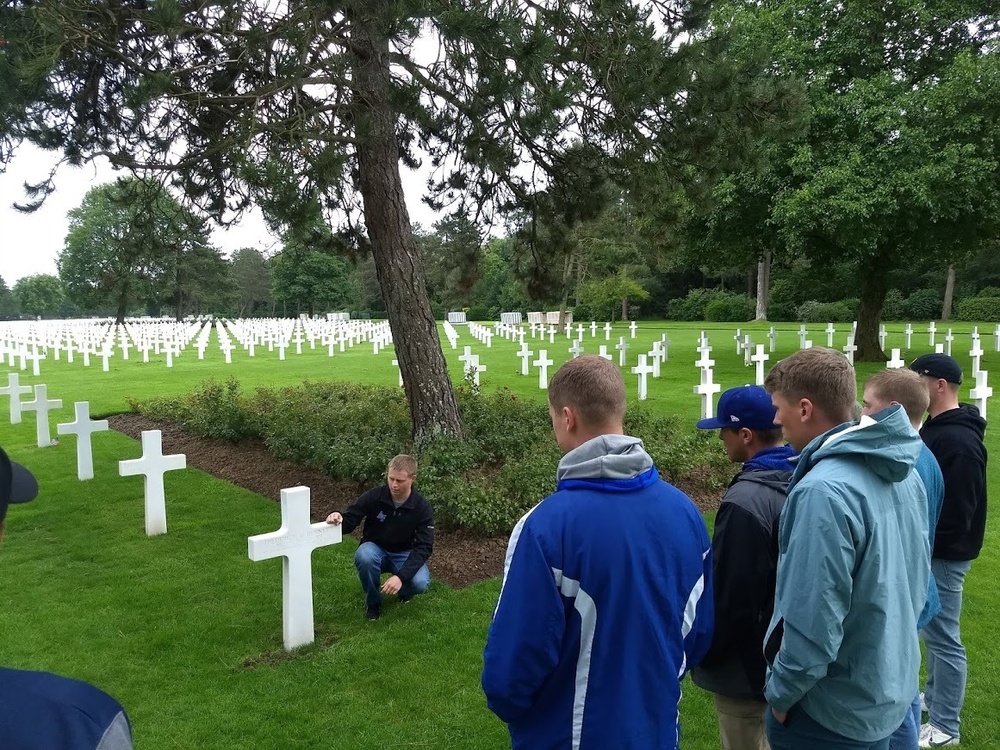 Remembering D-Day: AF Academy cadets take educational journey to Normandy