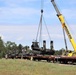 July 2019 rail movement at Fort McCoy for Wisconsin National Guard units