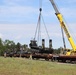 July 2019 rail movement at Fort McCoy for Wisconsin National Guard units