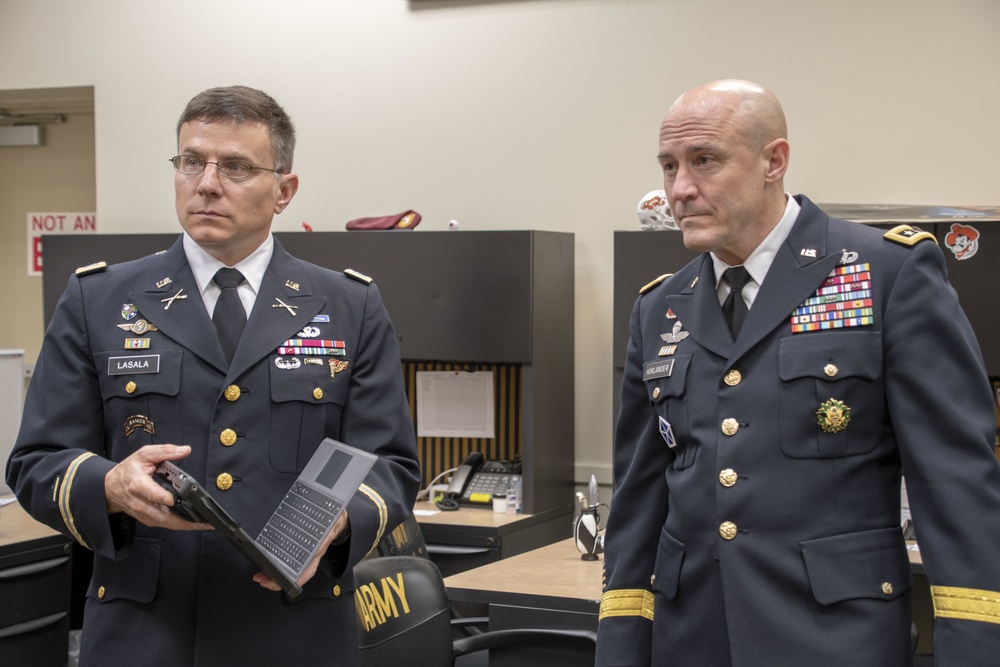 Lt. Gen. Horlander, Budget Deputy, Visits Oklahoma