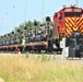 July 2019 rail movement at Fort McCoy for Wisconsin National Guard units