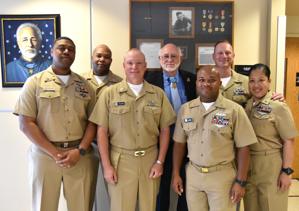 DVIDS News Naval Branch Health Clinic Mayport Visited By Its Namesake