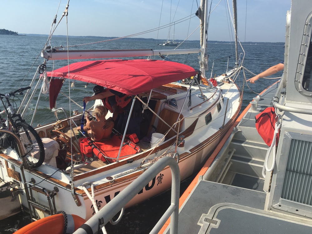 Coast Guard assists 61-year-old man suffering from symptoms of paralysis near Deltaville, Va.