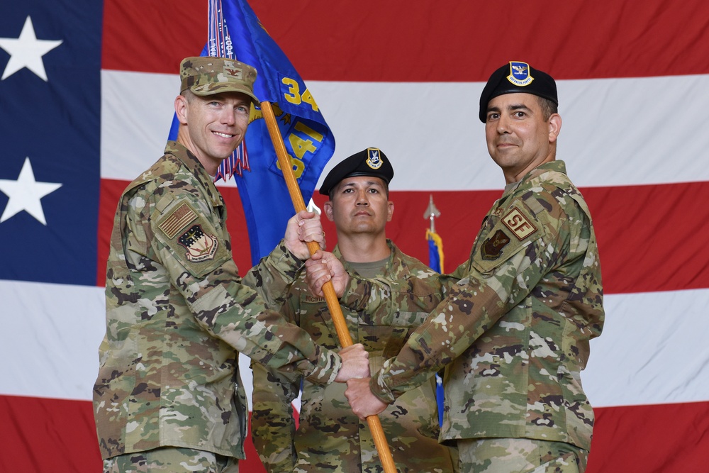341st Security Forces Group change of command