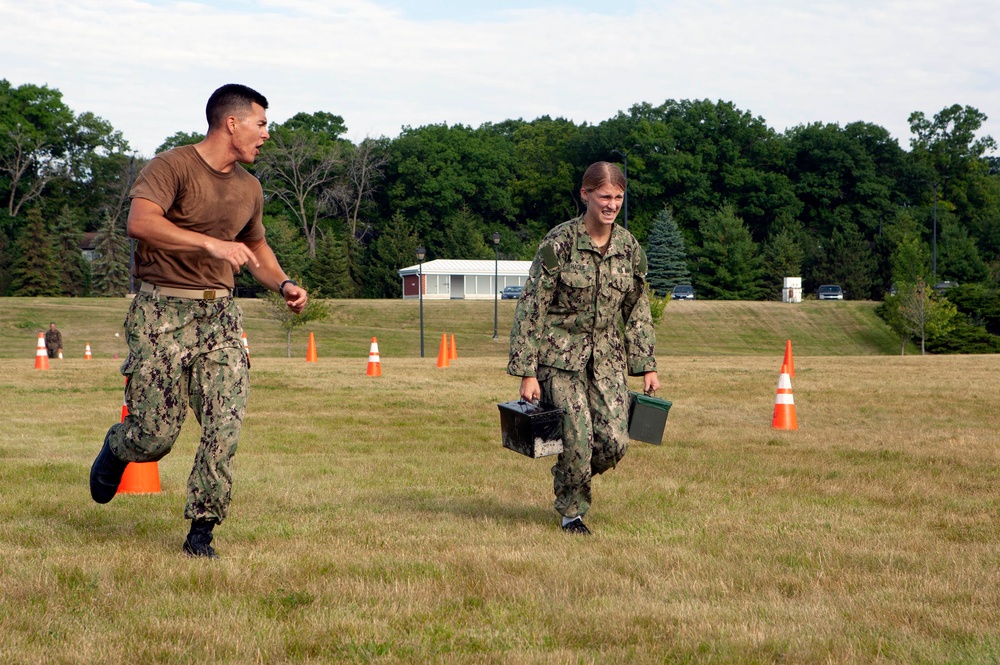 NROTC New Student Indoc - USMC Combat Fitness Test