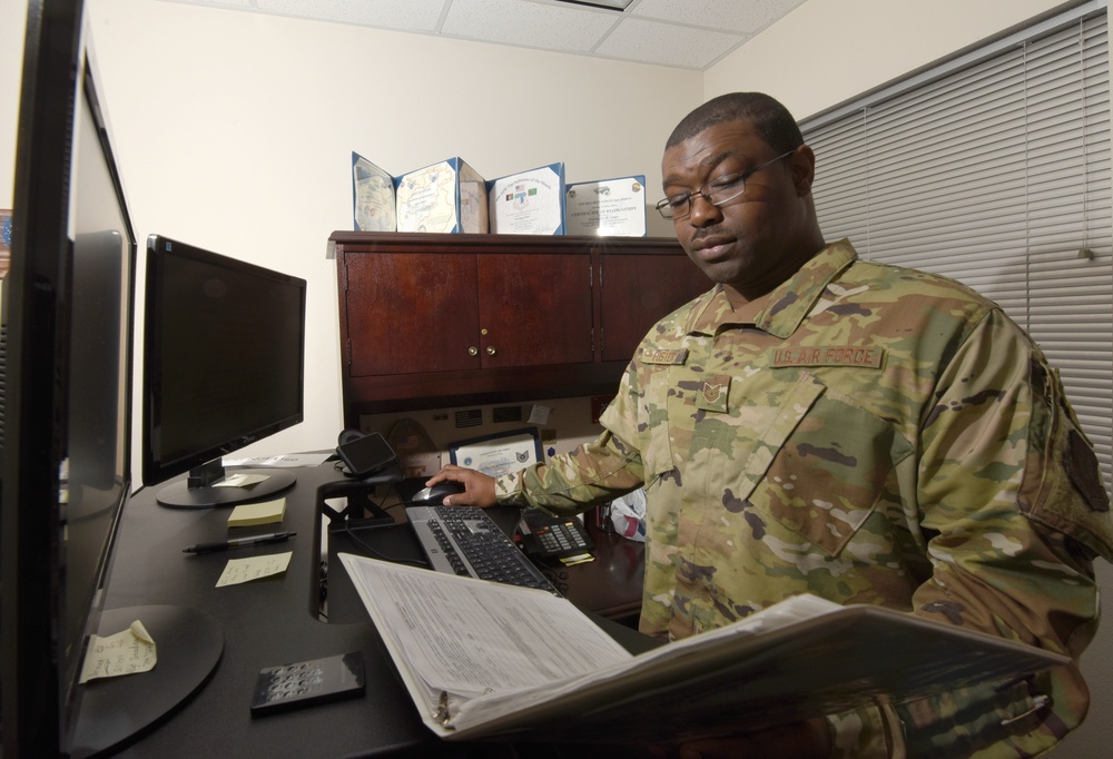 Year of the Defender: 50th Security Forces Squadron Plans and Programs keep Defenders in check