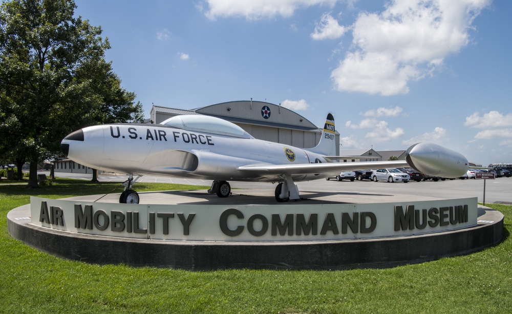 T-33A Shooting Star at the Air Mobility Command Museum