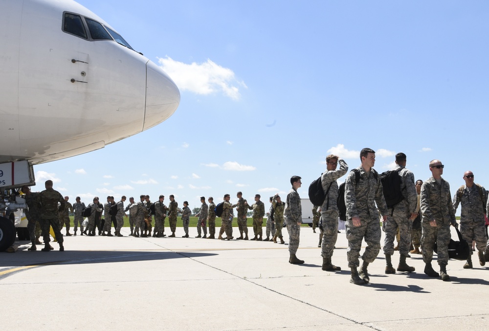 23rd Bomb Squadron Returns Home