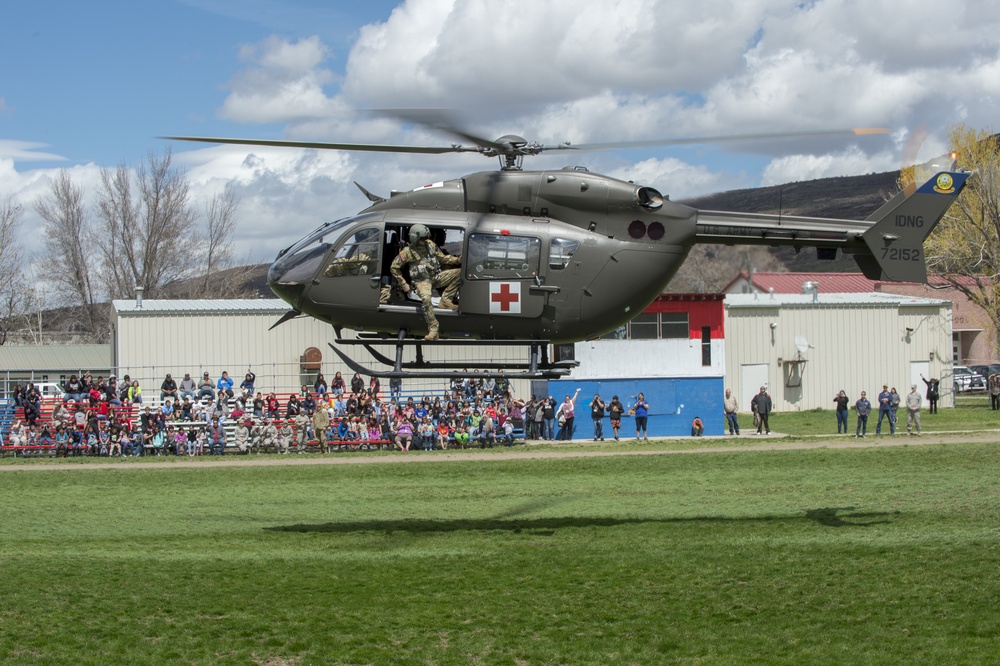 Idaho National Guard visits Duck Valley Indian Reservation for Community Health Fair