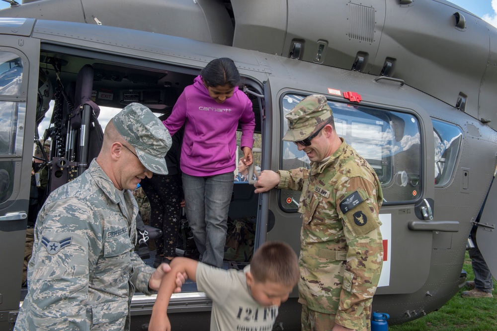 Idaho National Guard visits Duck Valley Indian Reservation for Community Health Fair