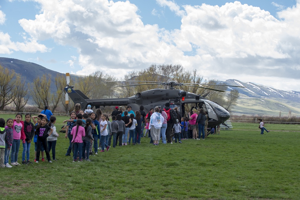 Idaho National Guard visits Duck Valley Indian Reservation for Community Health Fair