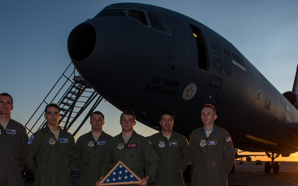 One final flight to honor their own