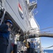 Replenishment-at-sea Aboard USS Chancellorsville