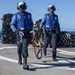 Replenishment-at-sea Aboard USS Chancellorsville