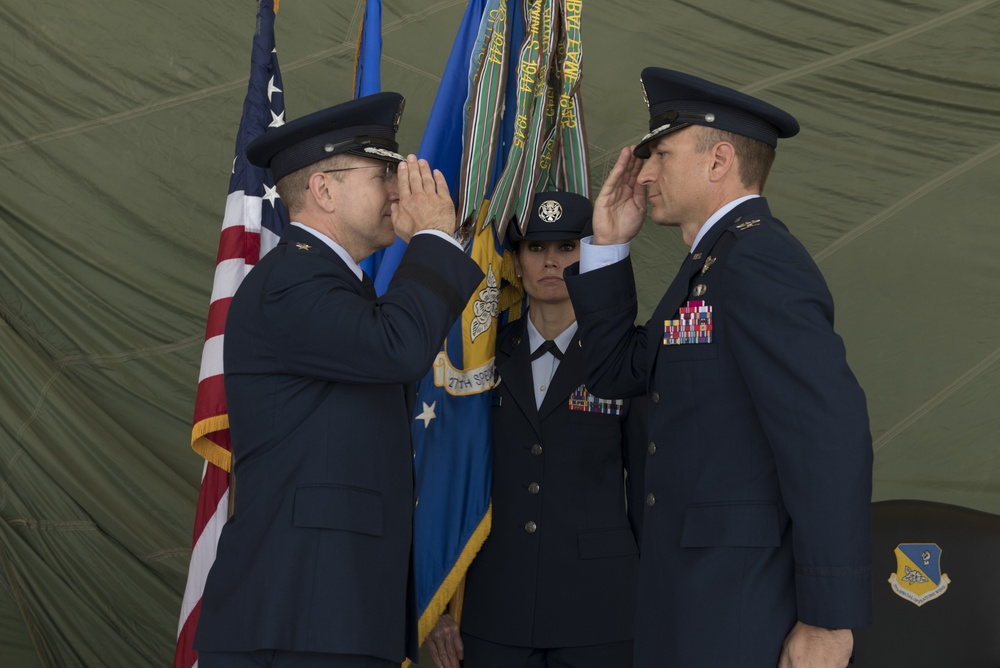 27 SOW welcomes new commander