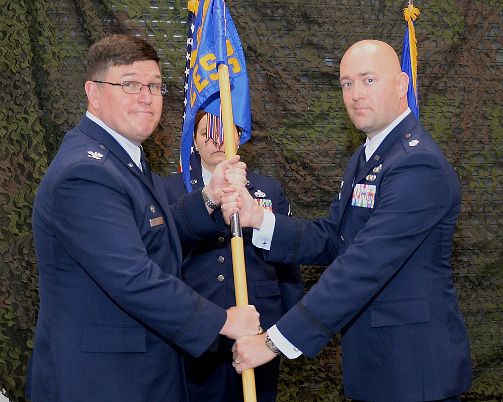 627th Civil Engineer Squadron Change of Command Ceremony